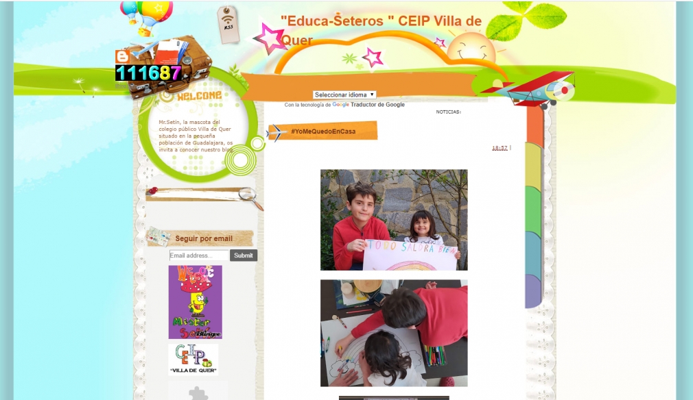 El blog Educa-Seteros del CEIP Villa de Quer, más activo que nunca