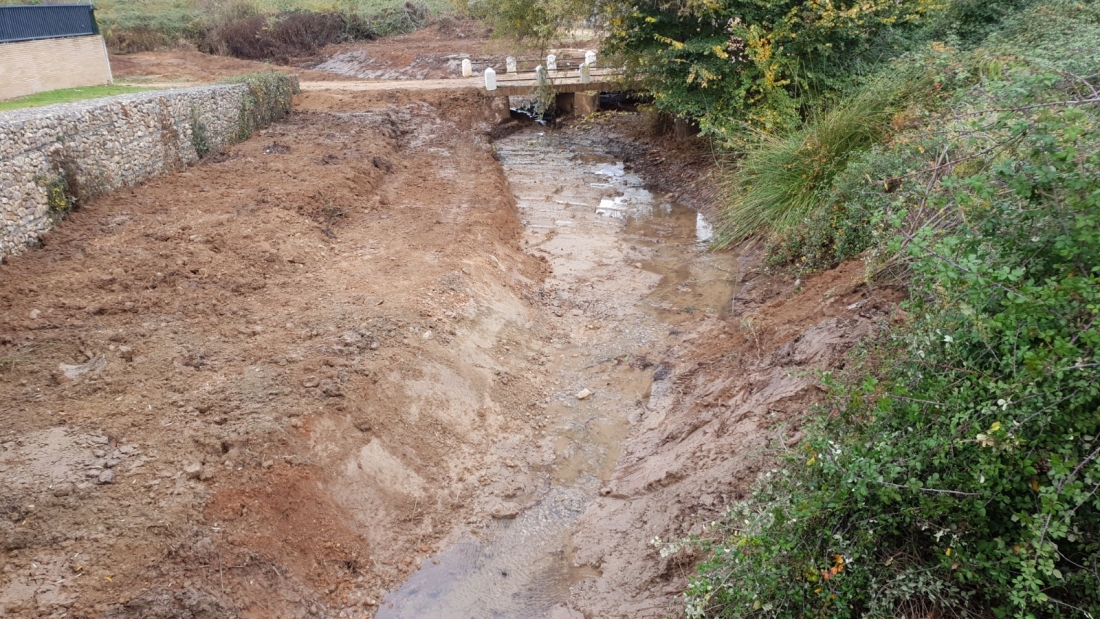En marcha obras de mejora en el entorno del Arroyo de Las Mochas