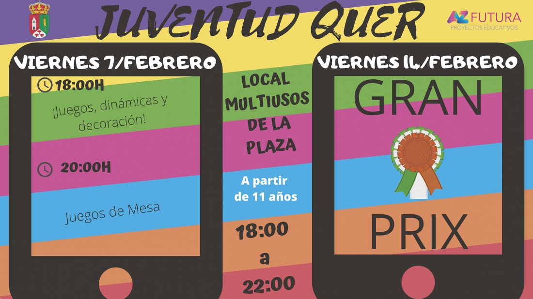 Actividades para niños y jóvenes de Quer. Gran Prix