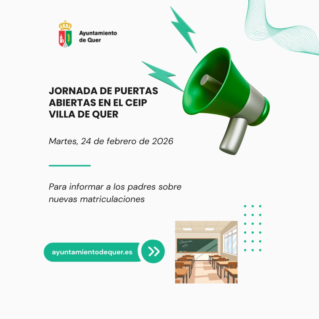 Jornada de Puertas Abiertas – CEIP Villa de Quer