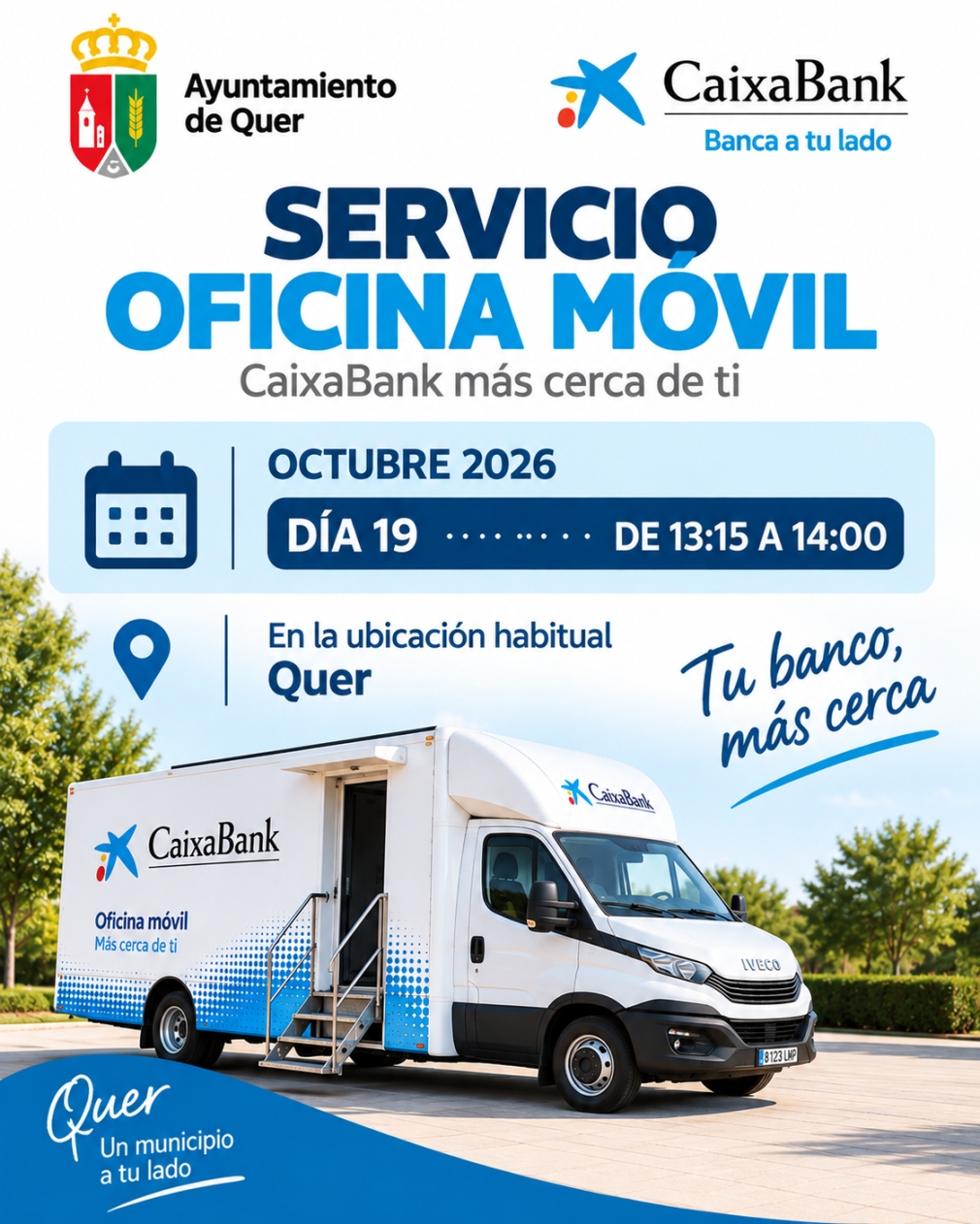 Oficina Móvil de CaixaBank en Quer
