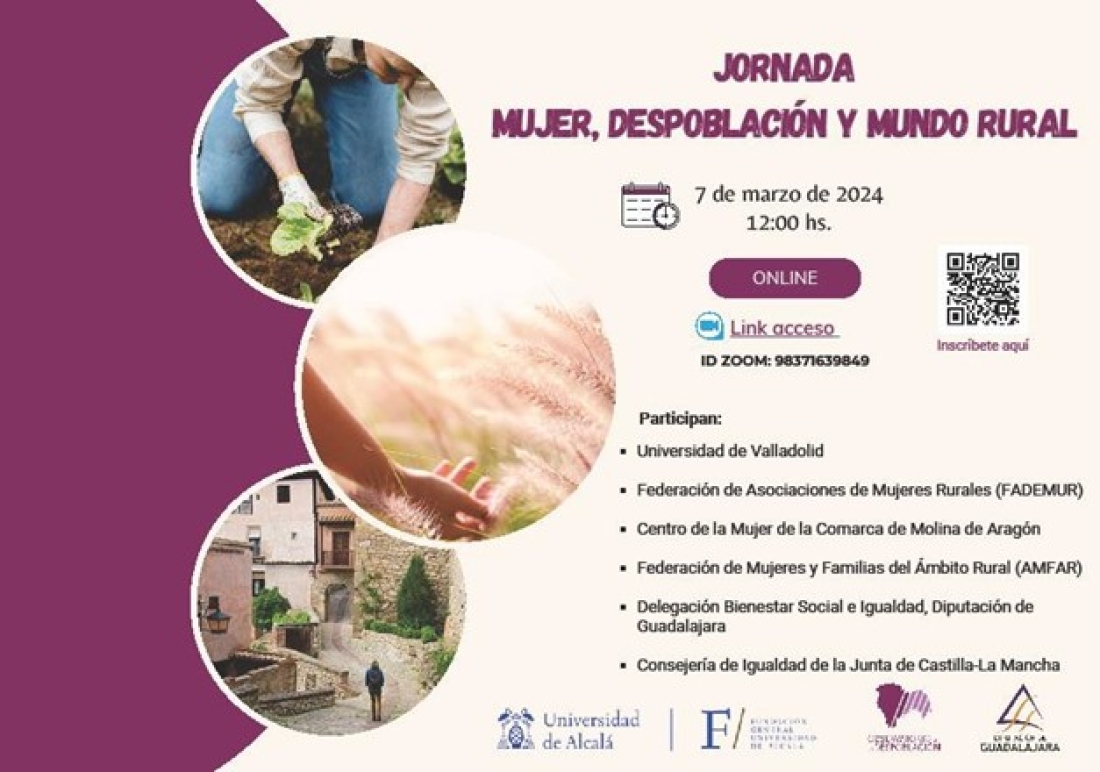 Jornada “Mujer, despoblación y mundo rural”