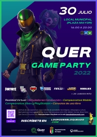 Llega el evento del año para nuestros jóvenes: la Quer Game Party 2022