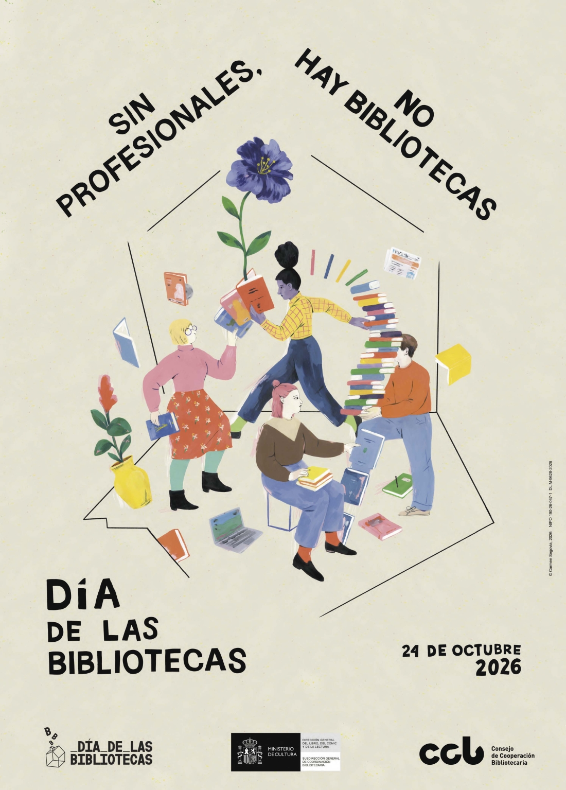 La Biblioteca Municipal de Quer celebra el Día de las Bibliotecas con magia y literatura para todos los públicos