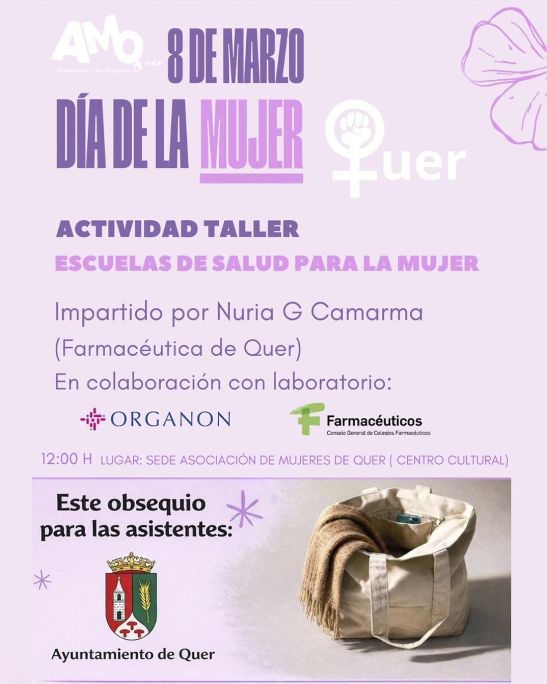 8M. Taller sobre salud femenina