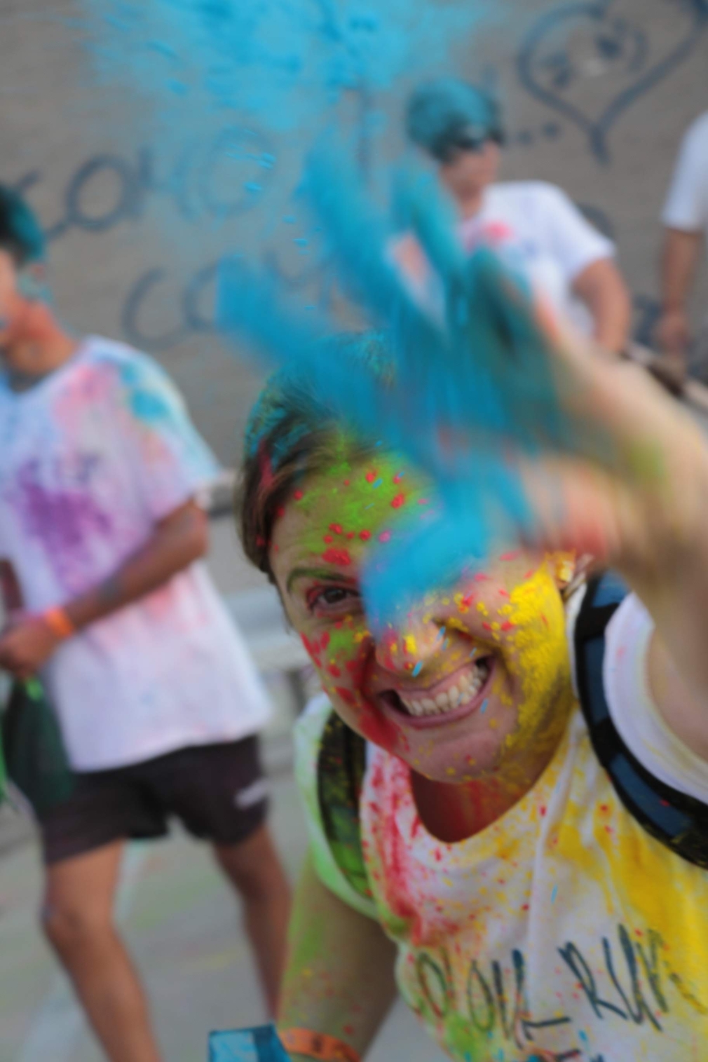 Quer se prepara para la carrera de colores