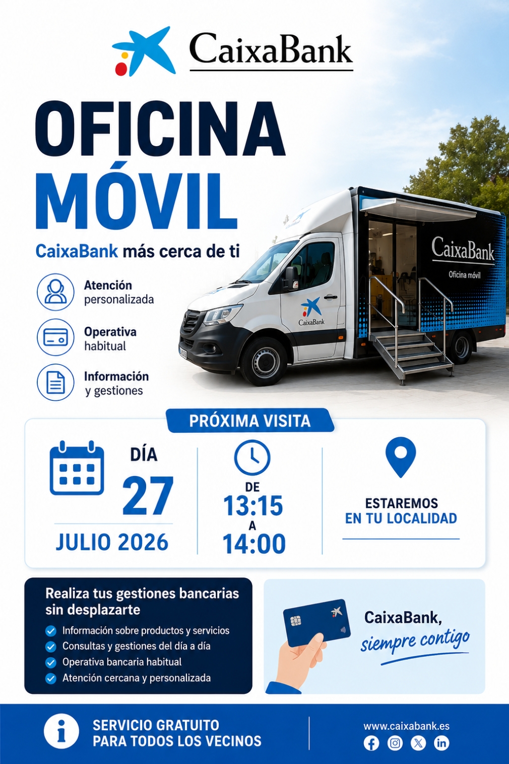 Oficina Móvil de CaixaBank