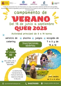Abierto el plazo de inscripción para el Campamento Urbano de Verano 2025