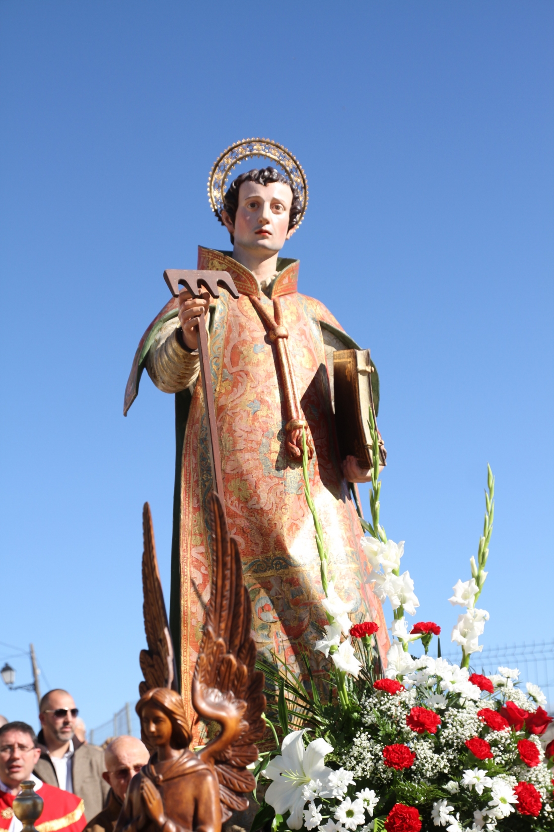 Homenaje a todos los mayores de Quer en San Vicente 2019