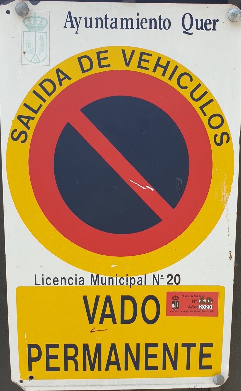 El Ayuntamiento regulariza los vados de aparcamiento