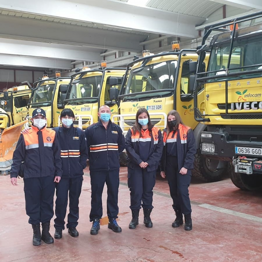 Los nuevos voluntarios de Protección Civil se forman adecuadamente en este mes de abril