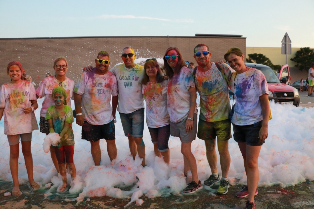 Participación récord en la Carrera de Colores de Quer