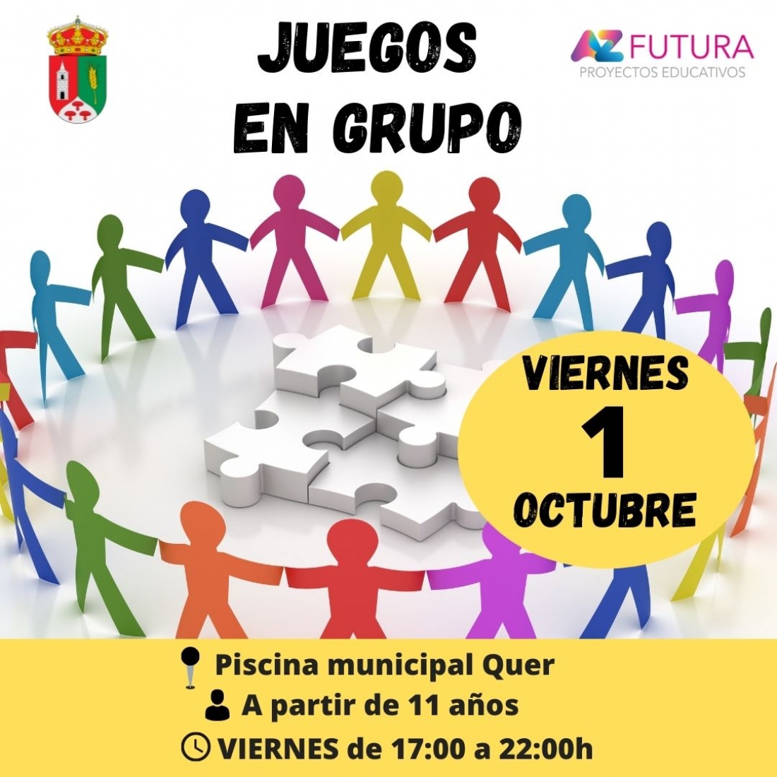 La ubicación del Centro de los jóvenes, en octubre en la Piscina Municipal