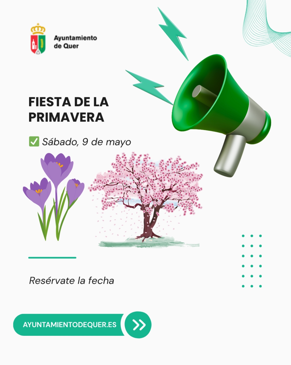 Fiesta de la primavera. Sábado. 9 de mayo