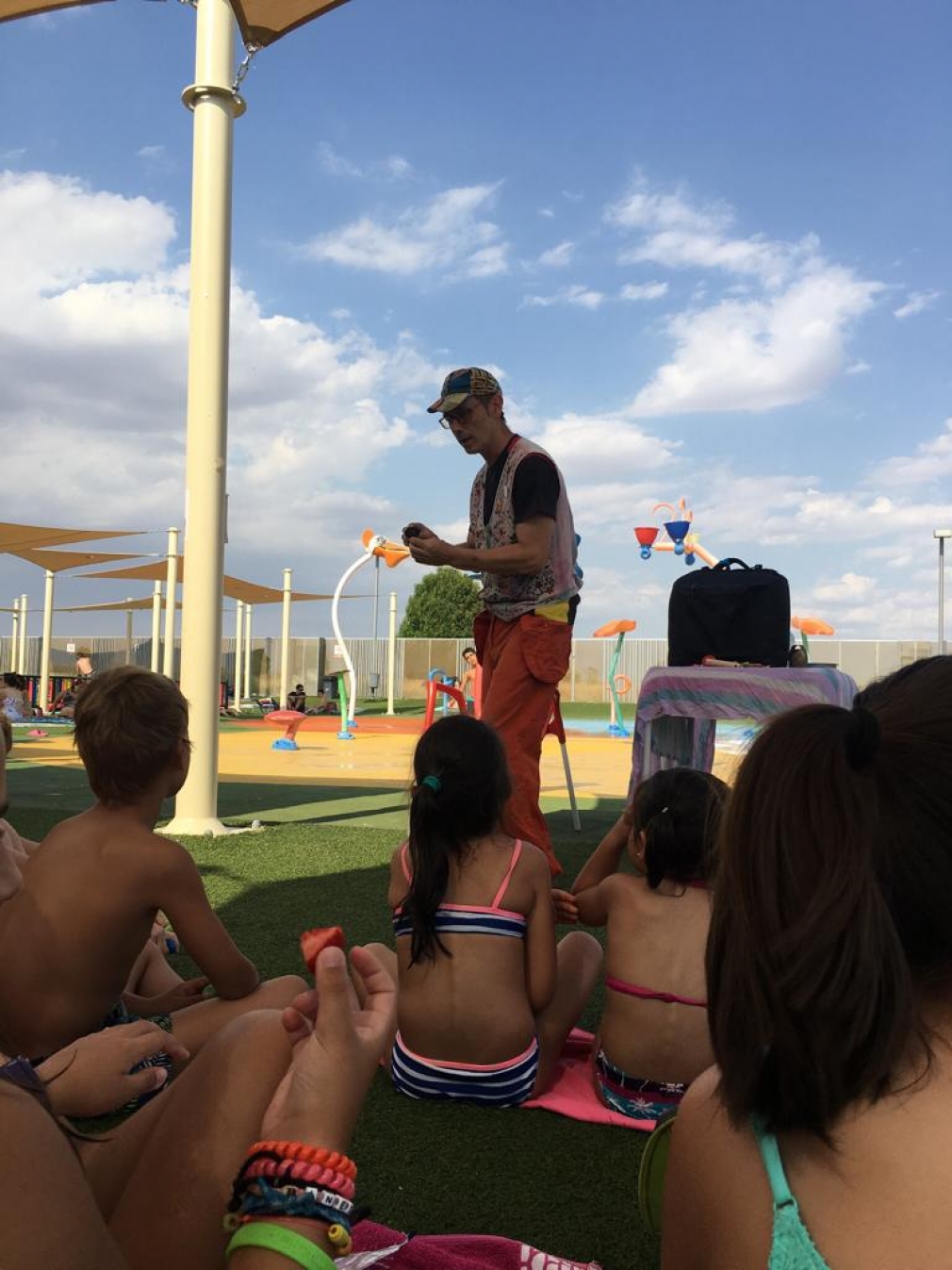 Éxito de las actividades de dinamización de la Piscina Municipal