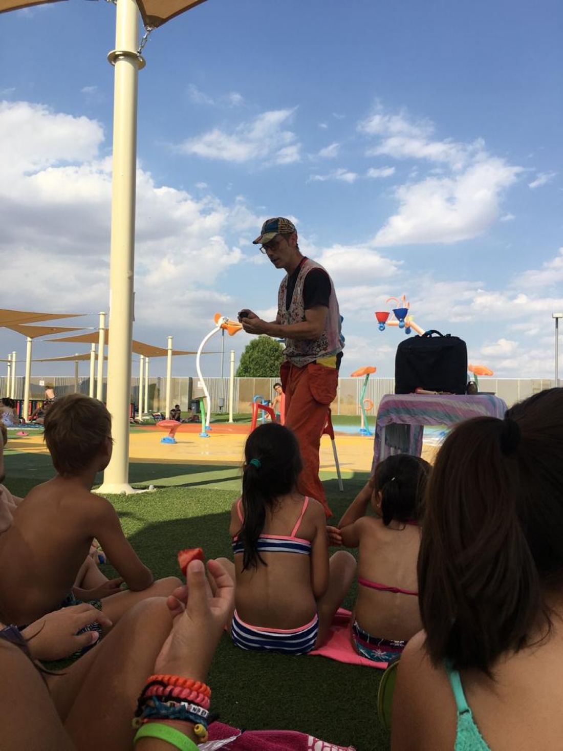 Éxito de las actividades de dinamización de la Piscina Municipal