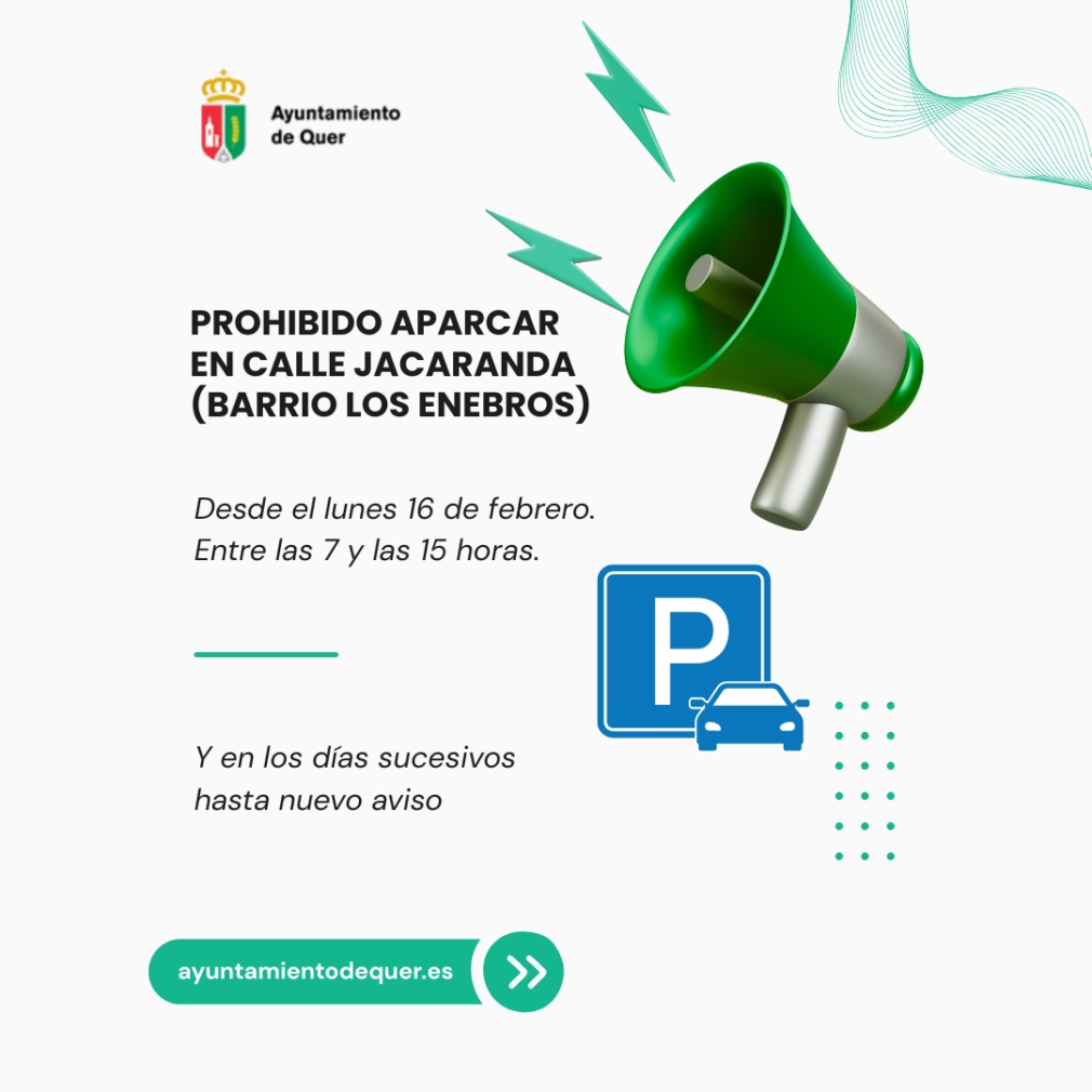 Obras en la calle Jacaranda