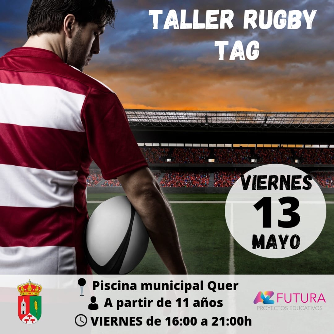 Centro de los jóvenes. Taller de Rugby Tag