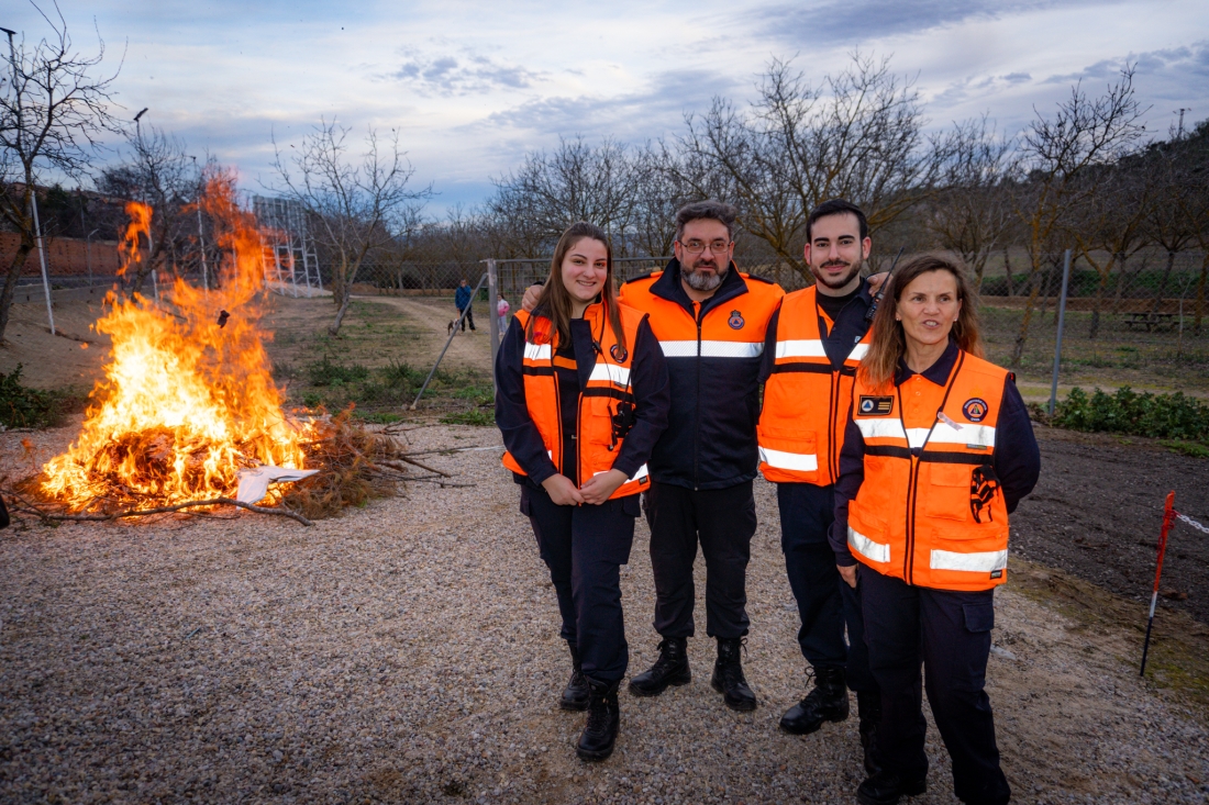 Nuestra Agrupación de Protección Civil ha empezado 2024 trabajando, como siempre, para Quer