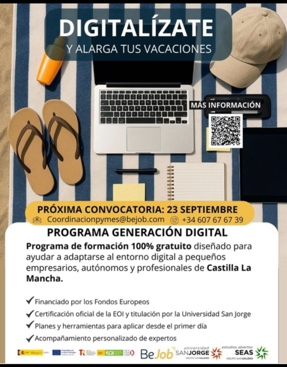 Quer impulsa la digitalización de pymes y autónomos con el programa Generación Digital PYMES