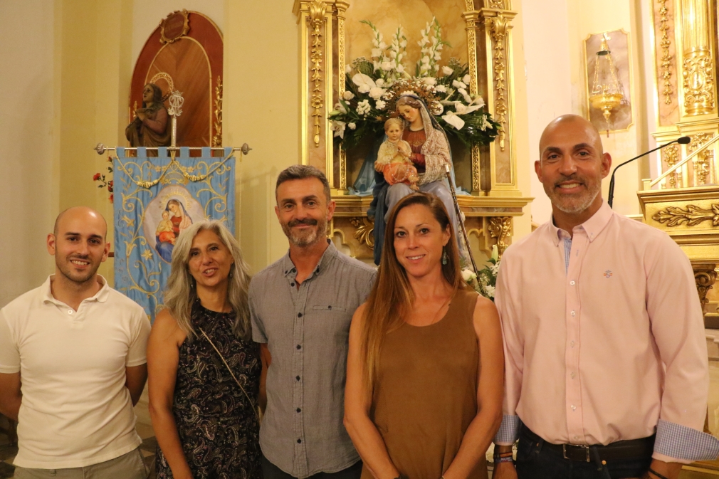 Sencilla y entrañable celebración de la Virgen Blanca de Quer