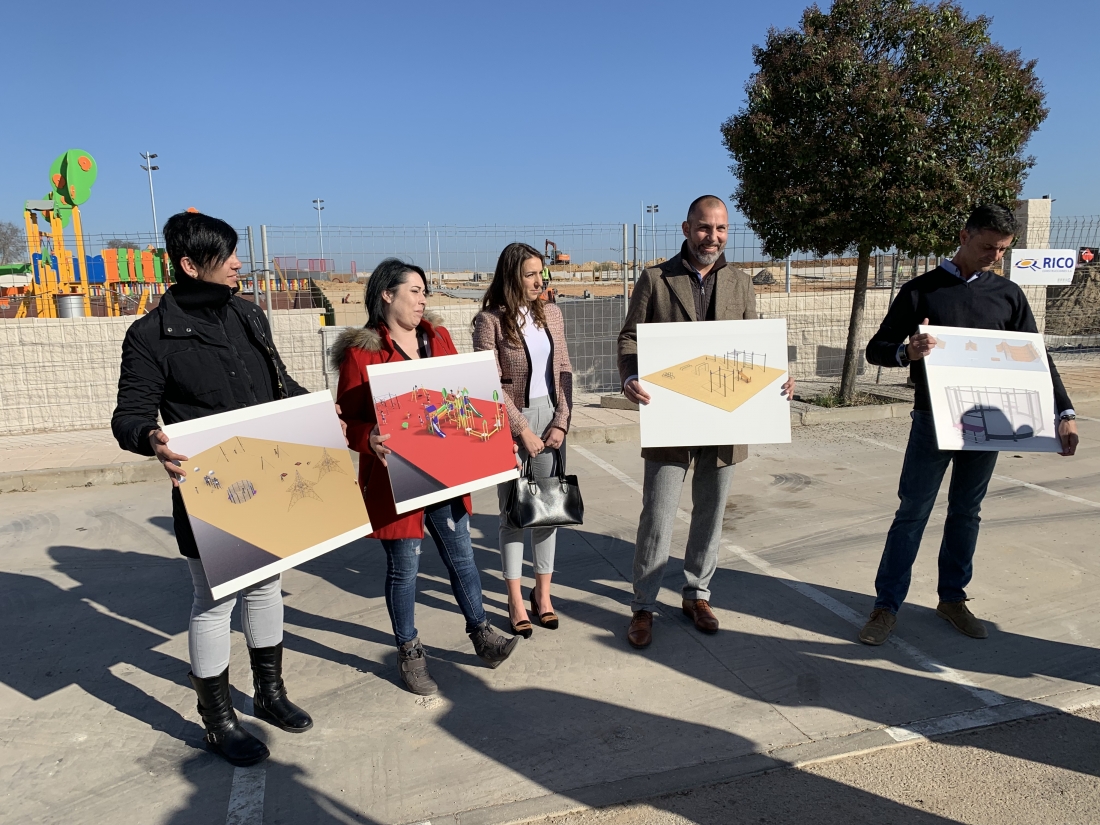 Quer ultima las obras del Parque de Valmores