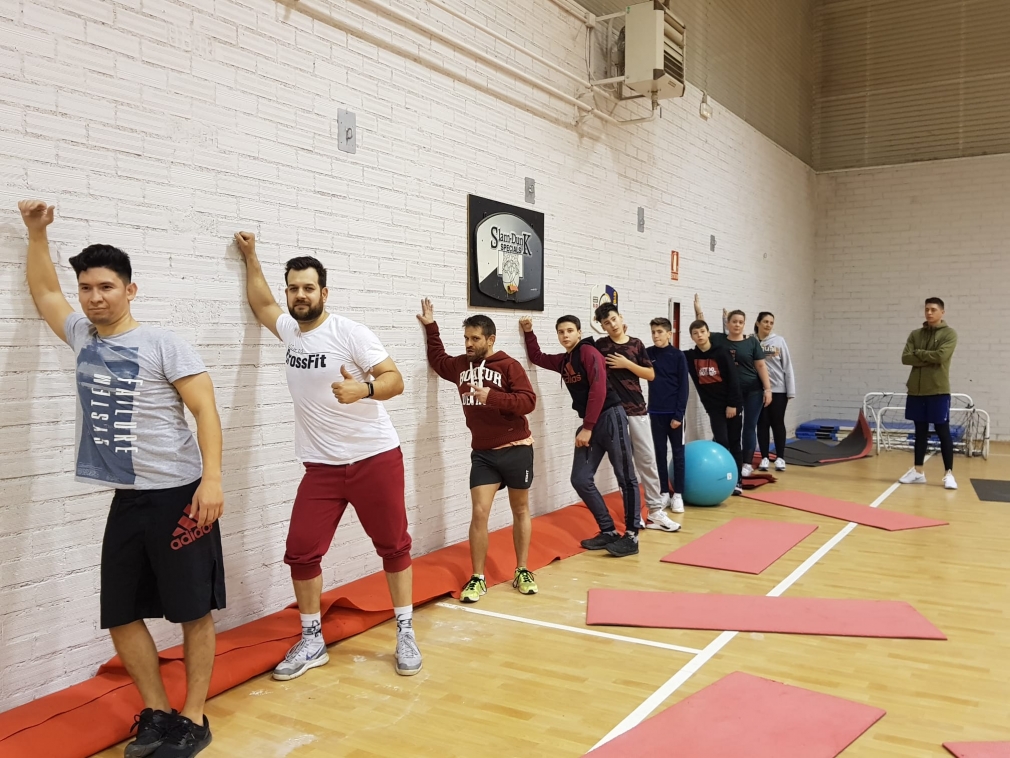 También actividades deportivas en el programa navideño de Quer