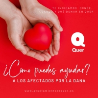 ¿Dónde, cuándo y qué debes hacer para ayudar a los afectados por la DANA en Quer?