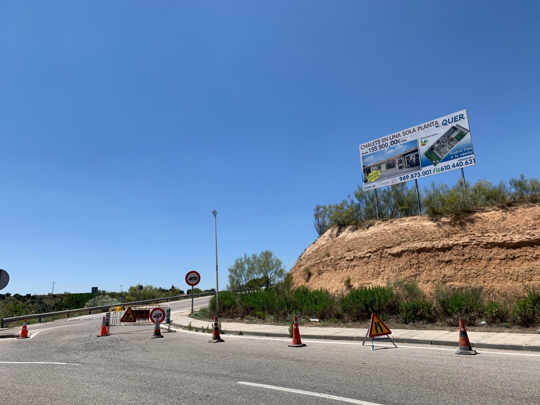 Obras en la calle Torrelaguna, para mejorar la canalización de pluviales