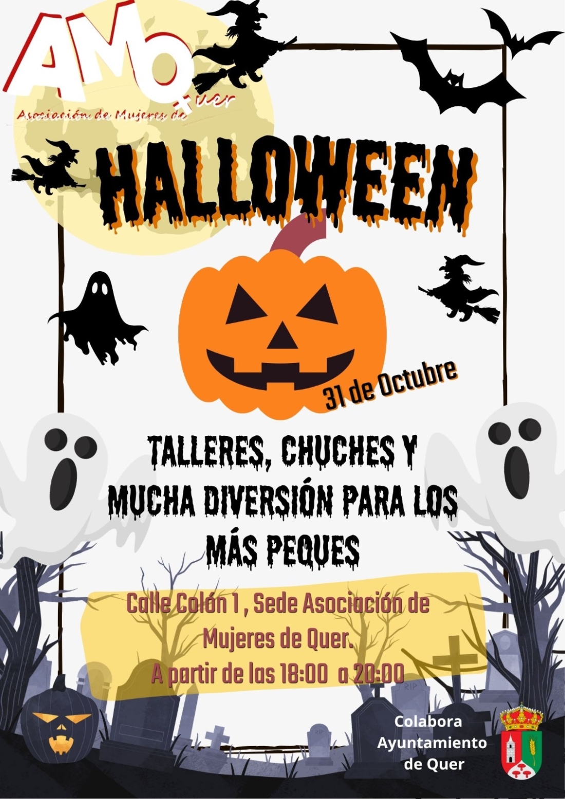 Halloween con la Asociación de Mujeres de Quer