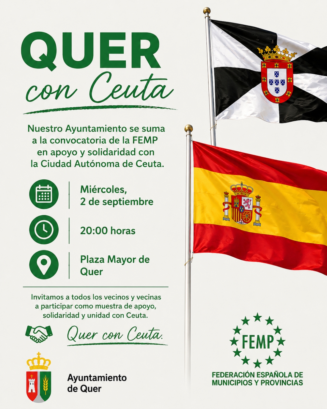 Concentración “Quer con Ceuta”
