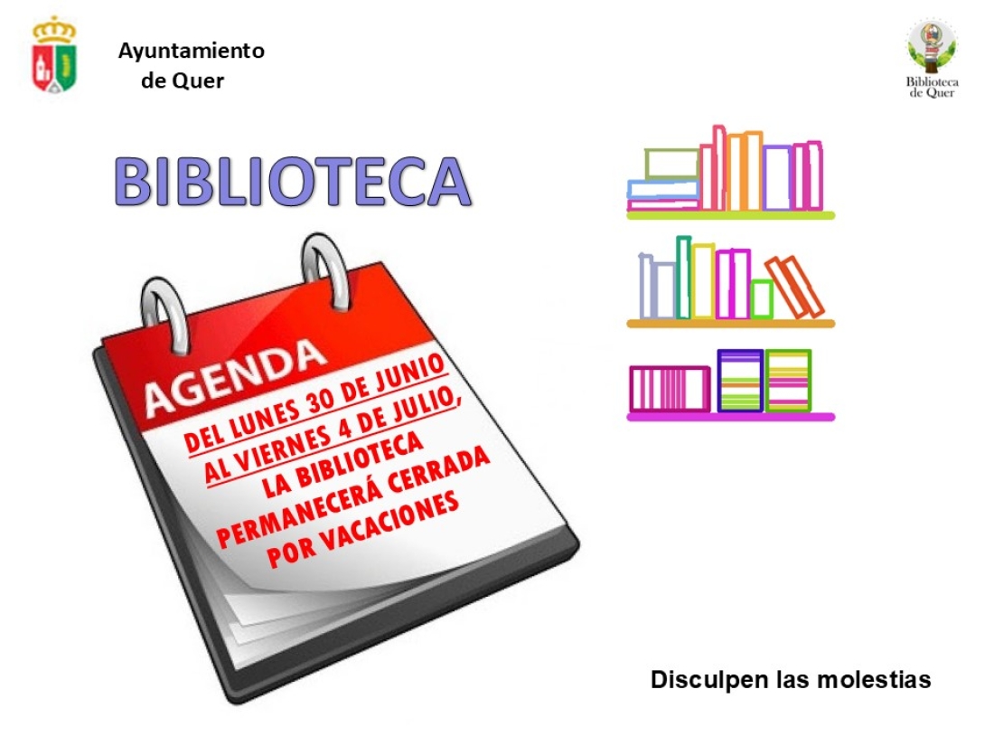 Cierre temporal de la Biblioteca Municipal