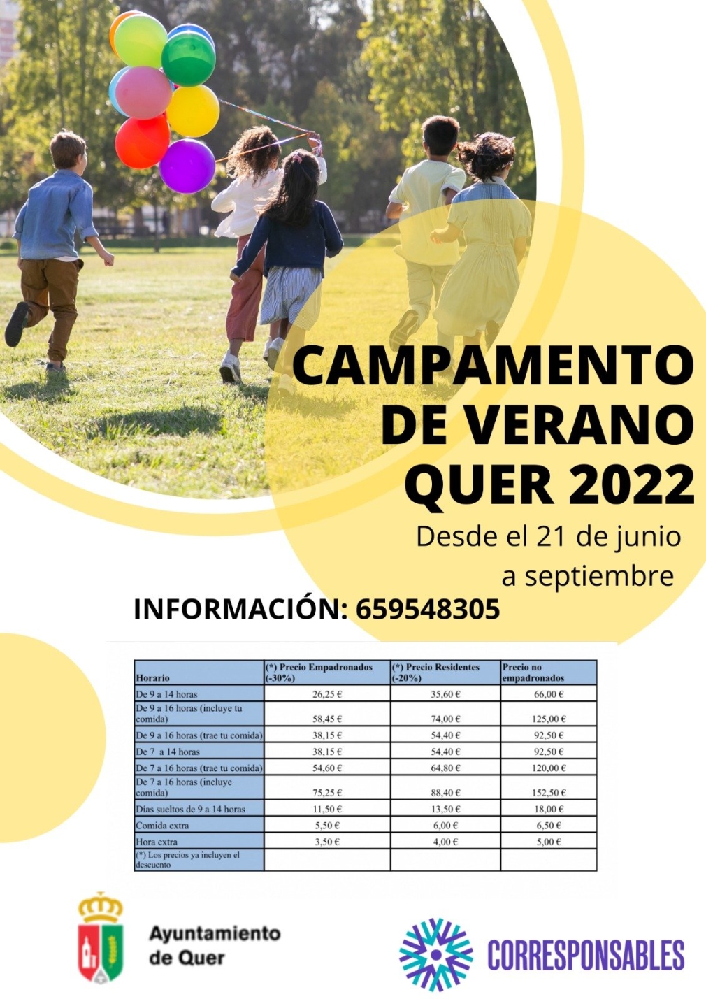 El Ayuntamiento ya prepara el Campamento Urbano de Verano