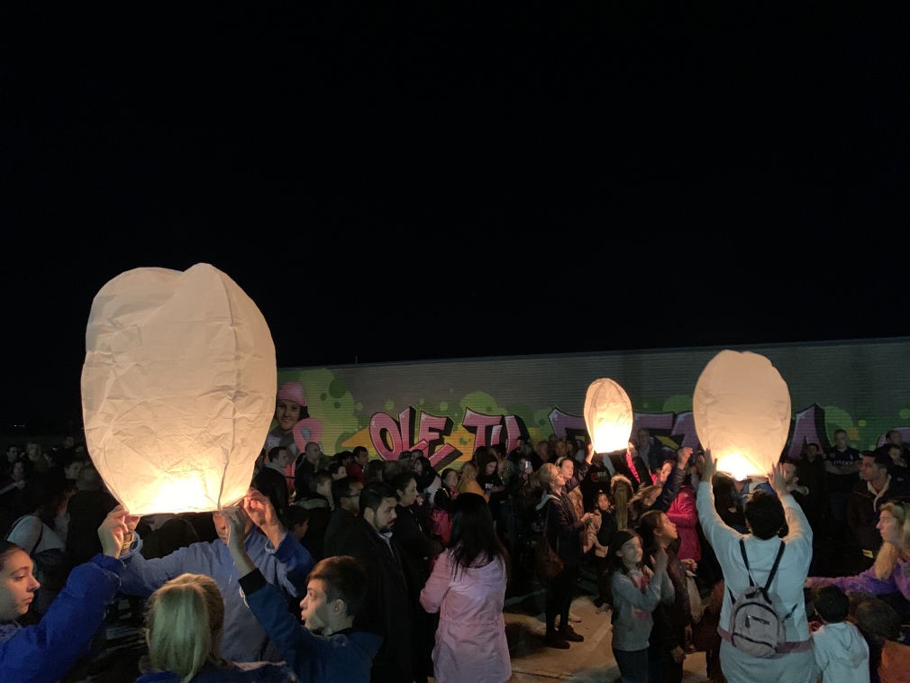 Candela Granados ilumina el cielo de Quer