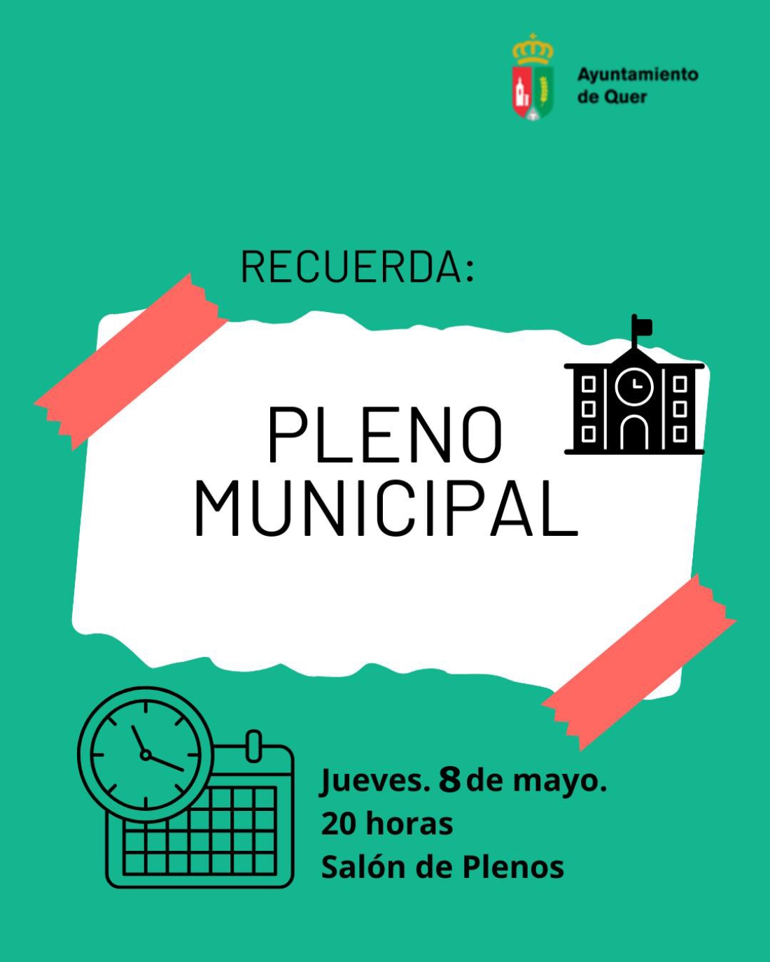 Pleno Ordinario. Ayuntamiento de Quer.