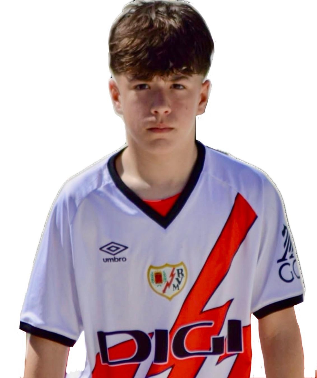Quer apoya a una joven promesa del Rayo Vallecano