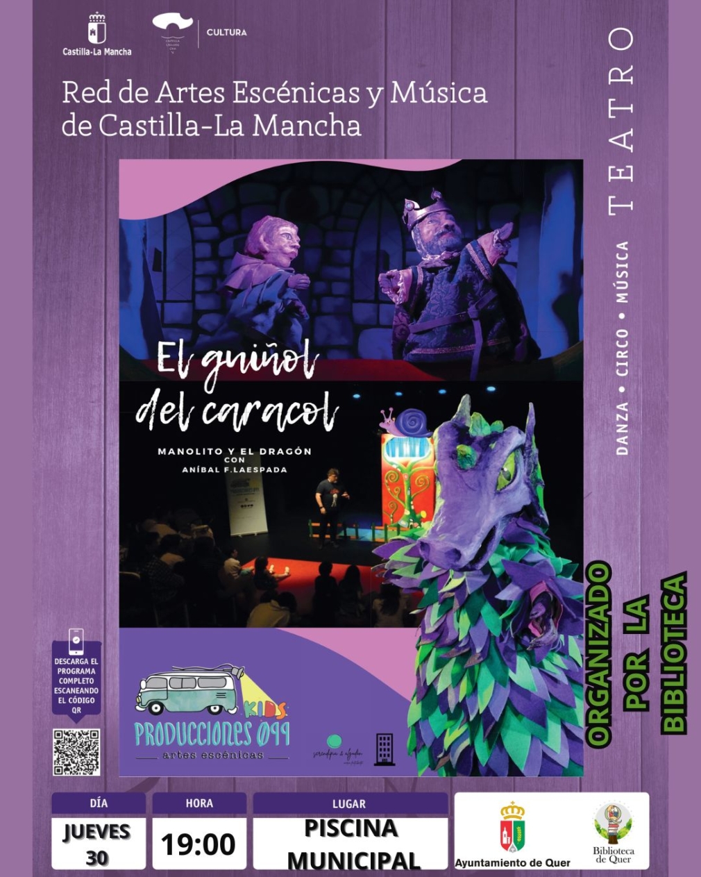 El Guiñol del Caracol presenta Manolito y el dragón