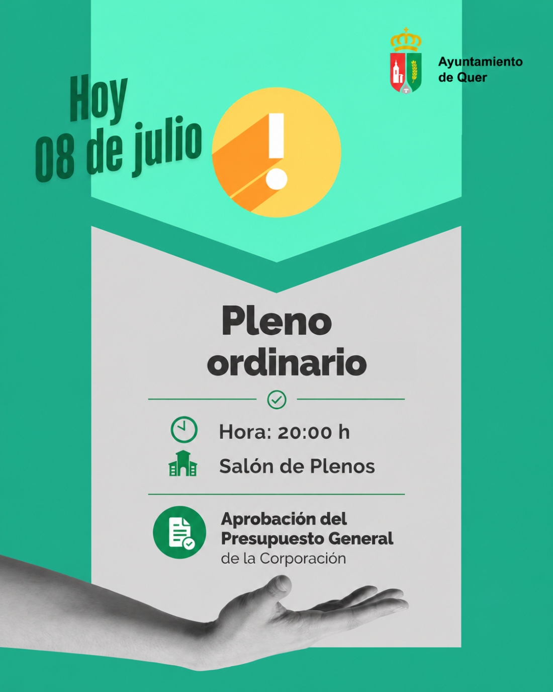 Pleno Ordinario del Ayuntamiento de Quer