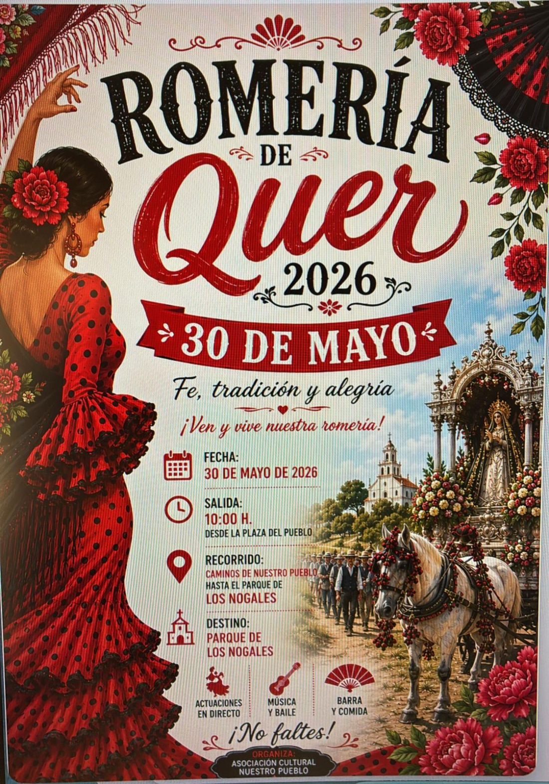 Romería Quer 2026. 30 de mayo