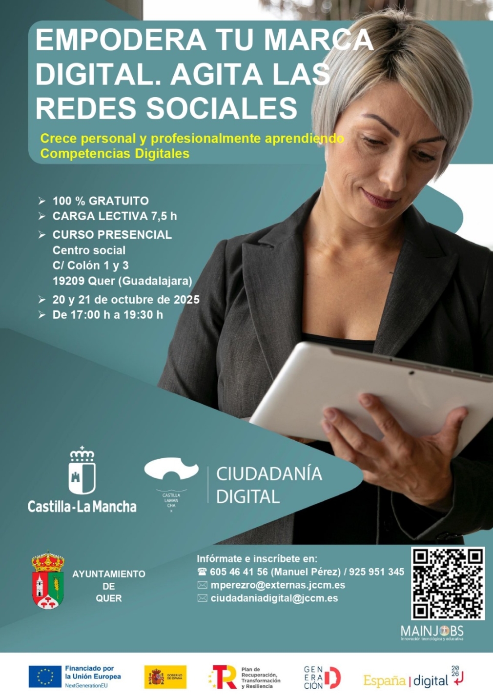 Empodera tu marca digital con un curso gratuito en Quer