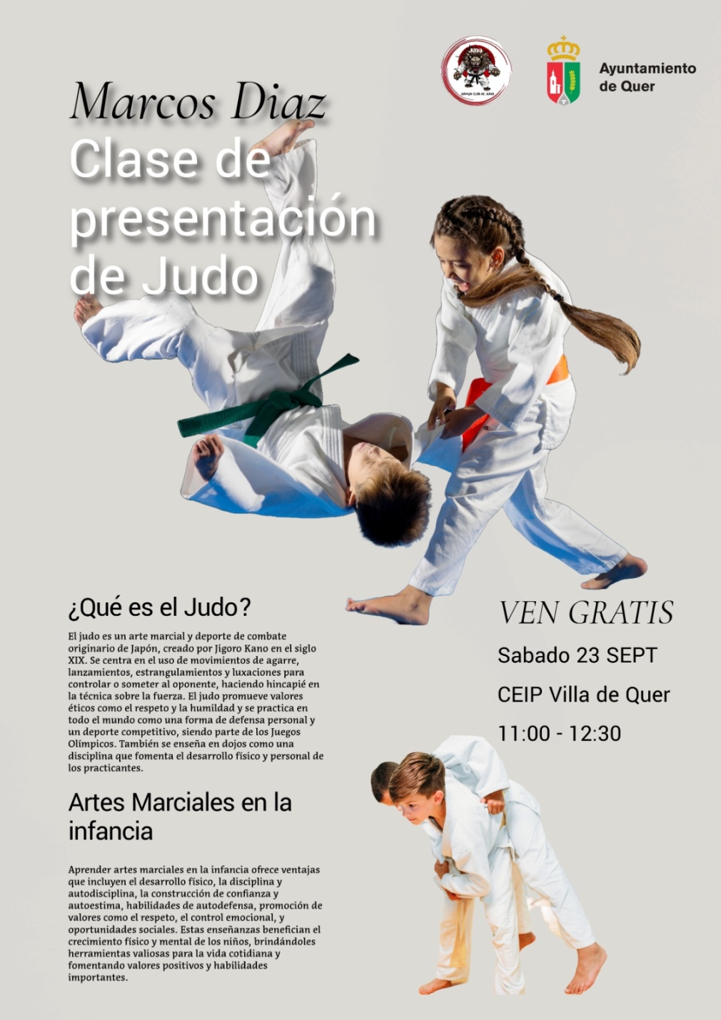 Presentación deporte Judo