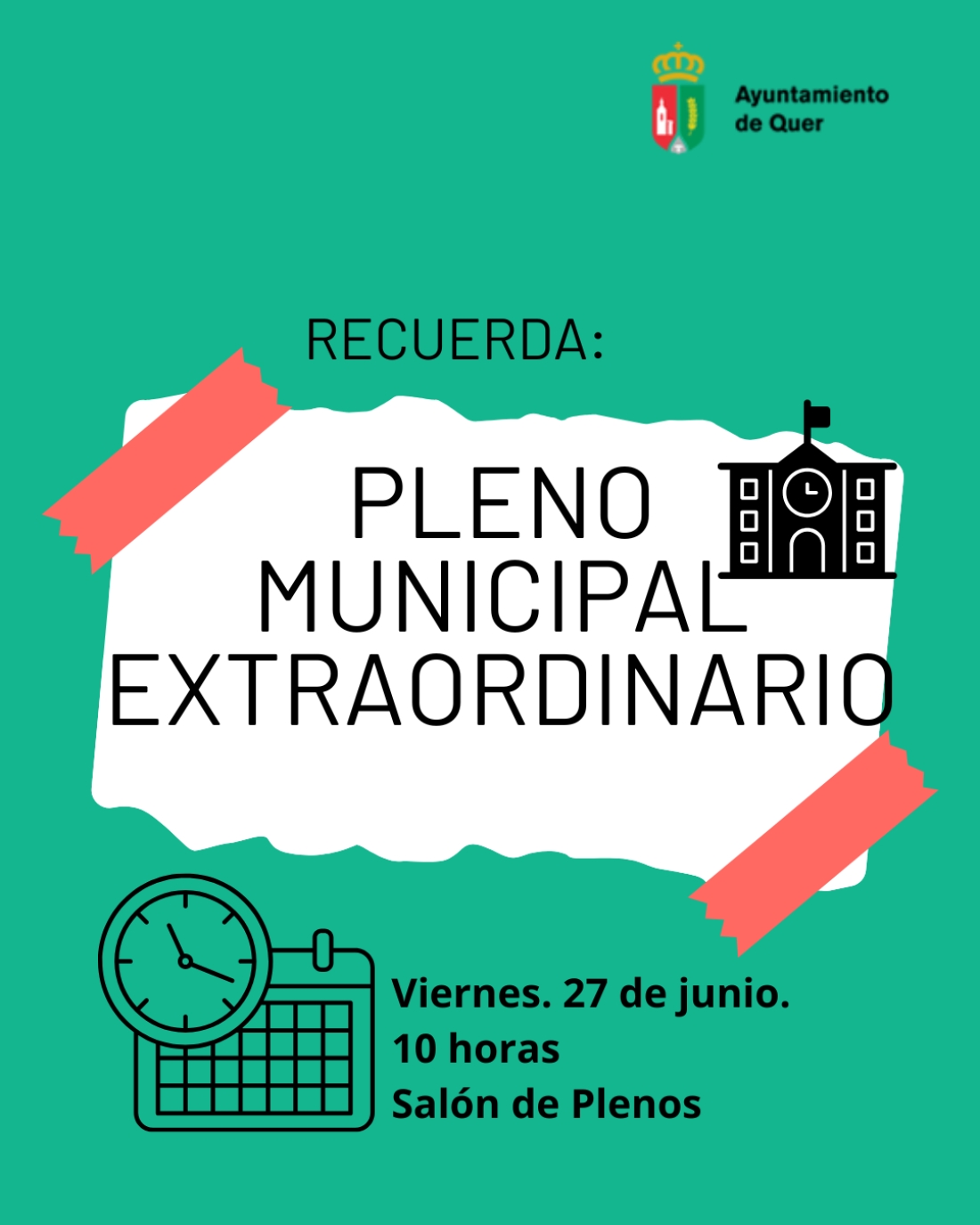 Pleno extraordinario